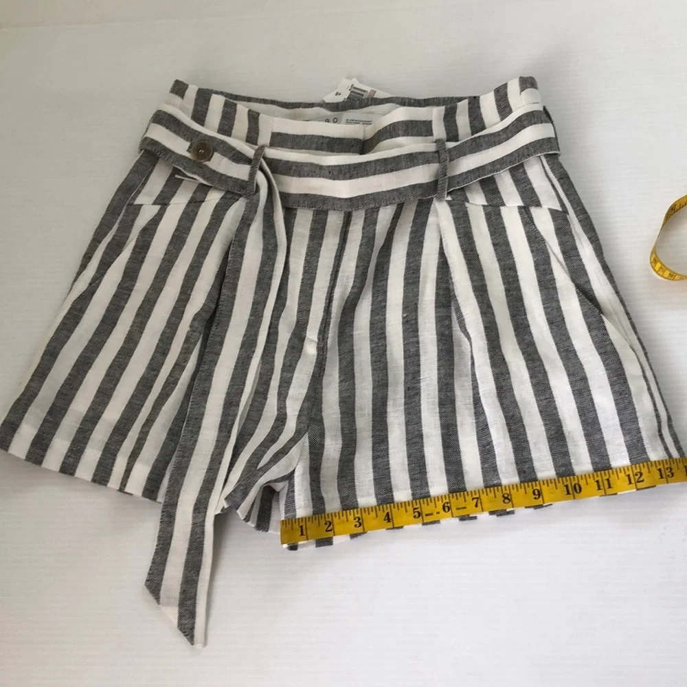IRO NWT Lular High Waist Linen Shorts, 10 (42) - Picture 12 of 13